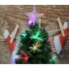 Hongu Albero di Natale a luci LED fibra ottica Artificiale 7 Colori...