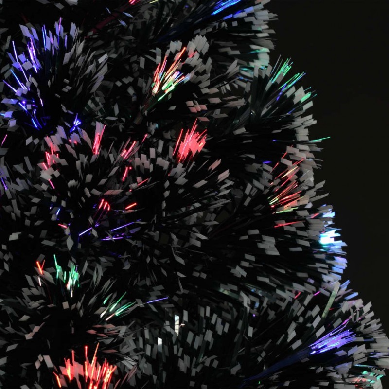 Albero di Natale a luci LED fibra ottica Artificiale 7 Colori RGB B...