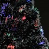 Albero di Natale a luci LED fibra ottica Artificiale 7 Colori RGB B...
