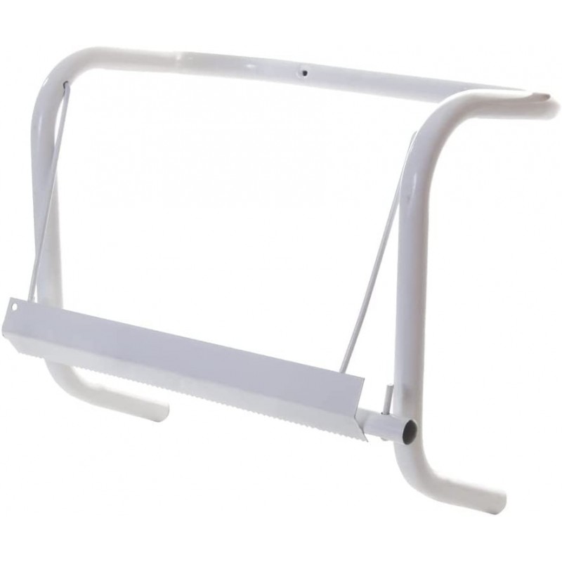 Verdelook Portarotolo A Parete Industriale Bianco 39x42 Cm industriale casa muro