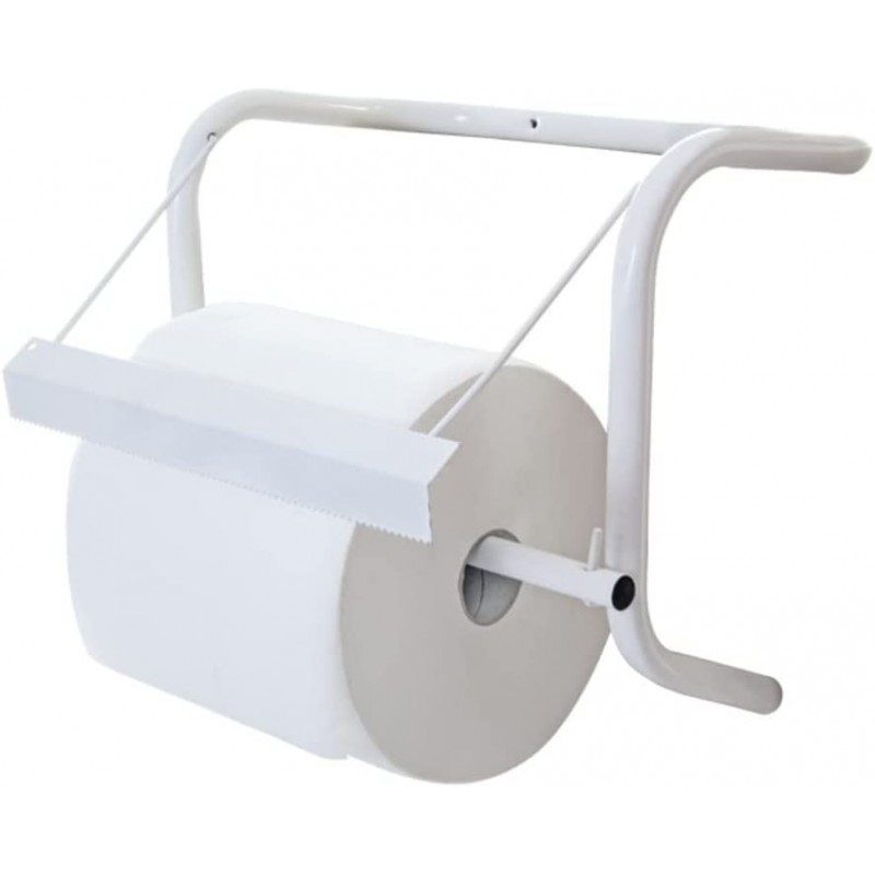Verdelook Verdelook Portarotolo A Parete Industriale Bianco 39x42 C...