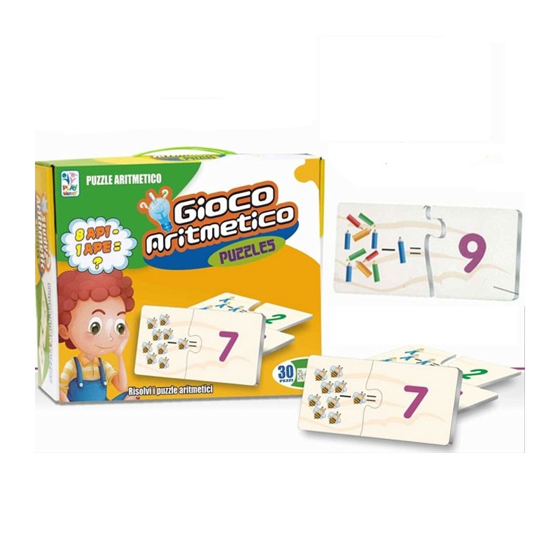 Gioco Educativo Matematica Aritmetica Puzzle Domino Educativo Gioco Casa