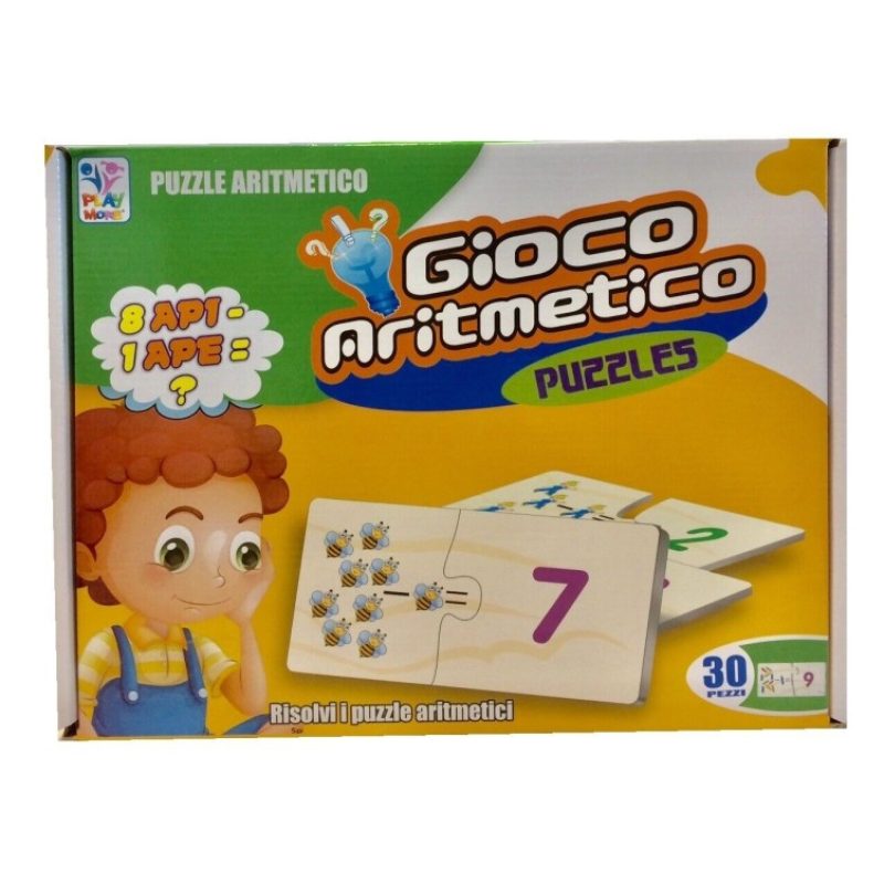 Hongu Gioco Educativo Matematica Aritmetica Puzzle Domino Educativo...