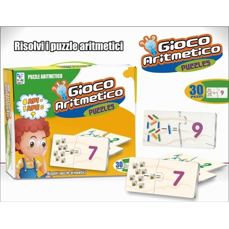 Hongu Gioco Educativo Matematica Aritmetica Puzzle Domino Educativo...