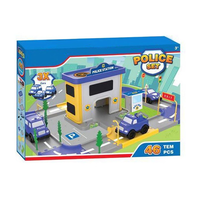 Generico Centrale polizia stazione Giocattolo Gioco Bambini 60x45x1...