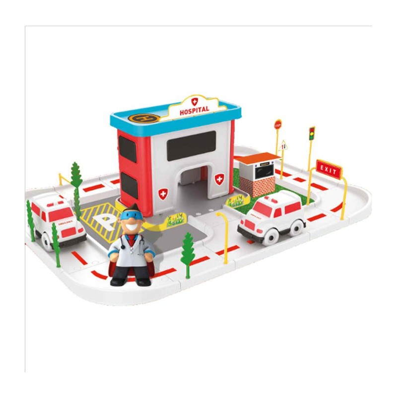 Generico Pronto Intervento Ambulanza Giocattolo Gioco Bambini 60x45...