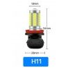 Hongu 2 Lampadine H11 CANBUS LED Fari Auto Moto camion furgoni gial...