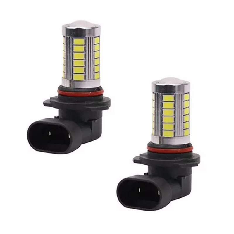 2 Lampadine H9 CANBUS LED Fari Auto Moto camion furgoni luce gialla 1600K 12-24V