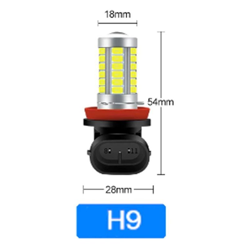 Hongu 2 Lampadine H9 CANBUS LED Fari Auto Moto camion furgoni luce ...