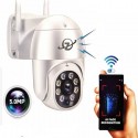 TELECAMERA WIFI 5MP WIRELESS SMART TF ALLARME IP66 ESTERNO IP NOTTURNA E-S6