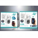 TELECAMERA WIFI 5MP WIRELESS SMART TF ALLARME IP66 ESTERNO IP NOTTURNA E-S6