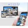 Generico TELECAMERA WIFI 5MP WIRELESS SMART TF ALLARME IP66 ESTERNO...