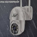 TELECAMERA WIFI 5MP WIRELESS SMART TF ALLARME IP66 ESTERNO IP NOTTURNA E-S6
