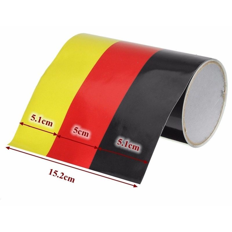 ITALIA Striscia Adesiva nastro vinile decal auto moto tuning bandiera 15cm x 5m