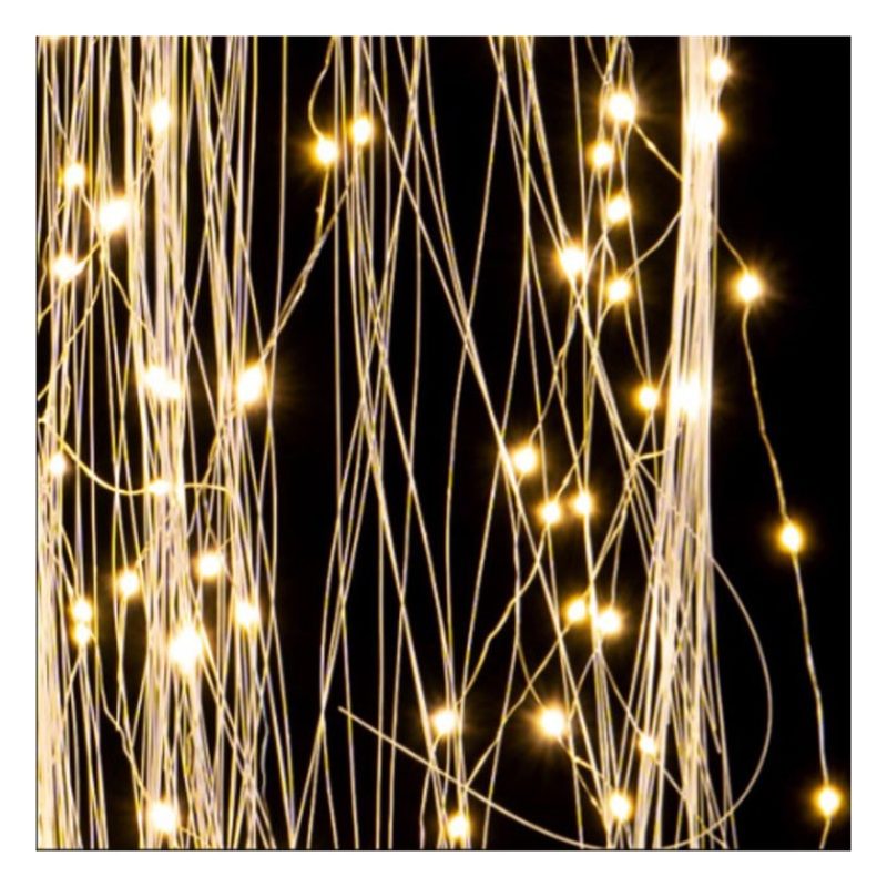 Hongu Salice piangente decorazione natalizia LED bianco caldo inter...
