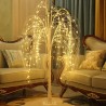 Hongu Salice piangente decorazione natalizia LED bianco caldo inter...