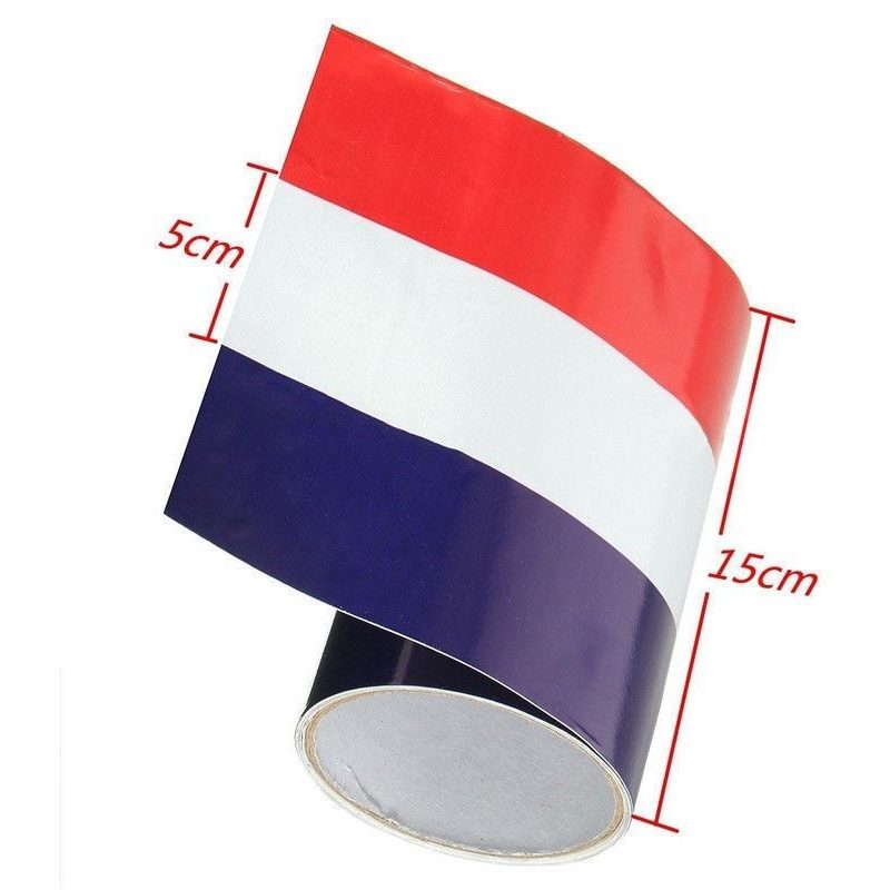 ITALIA Striscia Adesiva nastro vinile decal auto moto tuning bandiera 15cm x 5m