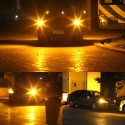 2 Lampadine T20 CANBUS LED Fari Auto Moto camion furgoni gialla 1600K 12-24V