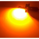 4 LED T10 24SMD 4014 12-24V Lampade Lampadine Luci gialla auto moto camion 1600k