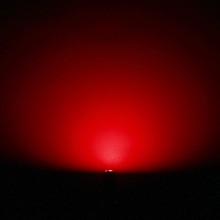 4 LED T5 1SMD 12-16,5V Lampade Lampadine Luci rossa auto moto camion 675k