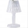 Hongu 12 MINI LAMPADA TAVOLO COMODINO DIAMANTE EFFETTO CRISTALLO LU...