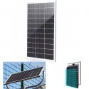Pannello solare monocristallino 100W watt impianto kit fotovoltaico 92 x 67cm