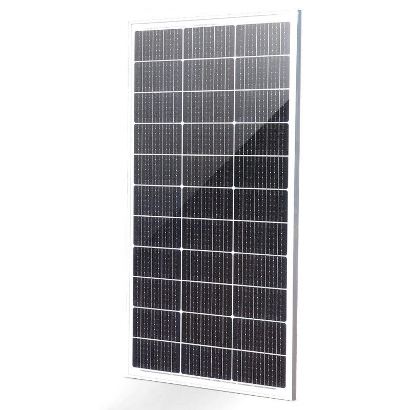 DOBO Pannello solare monocristallino 100W watt impianto kit fotovol...