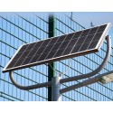 Pannello solare monocristallino 100W watt impianto kit fotovoltaico 92 x 67cm
