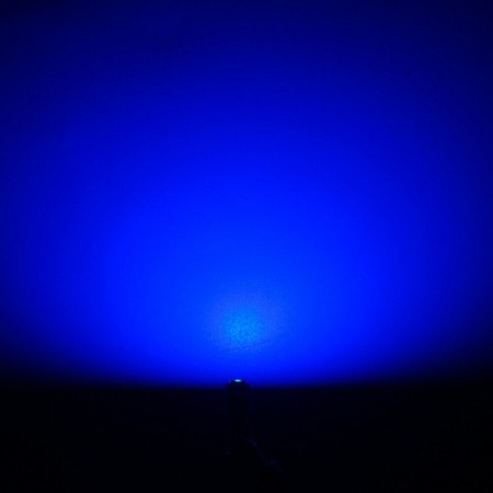 4 LED T5 1SMD 12-16,5V Lampade Lampadine Luci blu auto moto camion 465k tuning