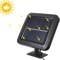 FARO 56 LED IMPERMEABILE DA ESTERNO GIARDINO LAMPADA                                CON PANNELLO SOLARE FARO