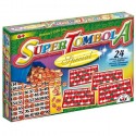 TOMBOLA NATALIZIA SUPER SPECIAL 24 CARTELLE IN PLASTICA GIOCO DI SOCIETA'