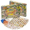 TOMBOLA SMORFIA CON 96 CARTELLE CARTONE GIOCO DI SOCIETA' DA TAVOLO...