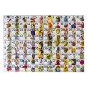 TOMBOLA SMORFIA CON 96 CARTELLE CARTONE GIOCO DI SOCIETA' DA TAVOLO...