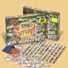 TOMBOLA SMORFIA CON 48 CARTELLE CARTONE GIOCO DI SOCIETA' DA TAVOLO...