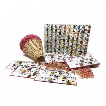 TOMBOLA NAPOLETANA LA SMORFIA 48 CARTELLE NUMERI PANARO GRANDE NATALE TABELLONE