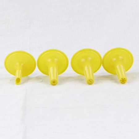 Macchina Pistola Per Biscotti Alluminio Siringa Dolci Formine Sparabiscotti 24pz