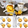Hongu Macchina Pistola Per Biscotti Alluminio Siringa Dolci Formine...