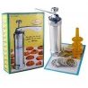 Hongu Macchina Pistola Per Biscotti Alluminio Siringa Dolci Formine...