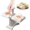 Macchina per gnocchi automatici a doppia testa cucina per ravioli calzoni pasta