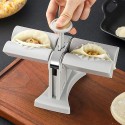 Macchina per gnocchi automatici a doppia testa cucina per ravioli calzoni pasta
