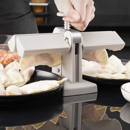 Macchina per gnocchi automatici a doppia testa cucina per ravioli calzoni pasta