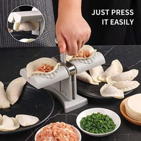 Macchina per gnocchi automatici a doppia testa cucina per ravioli calzoni pasta