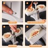 Hongu Macchina per gnocchi automatici a doppia testa cucina per rav...