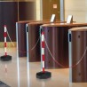 Generico CATENA SEGNALETICA AREE RISERVATE IN PLASTICA COLORE BIANC...