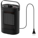 Stufetta elettrica da 900/1500W riscaldamento portatile basso consumo 23x16x12cm