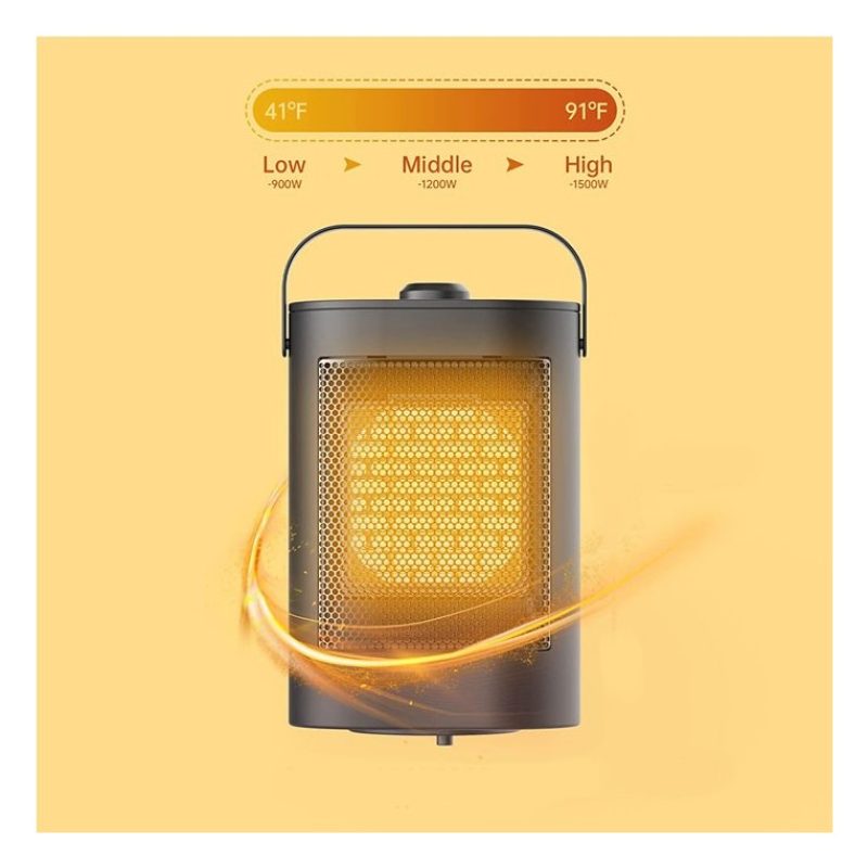 Hongu Stufetta elettrica da 900/1500W riscaldamento portatile basso...