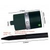 Hongu Repellente Ultrasuoni Solare con Sensore PIR Allontana Animal...