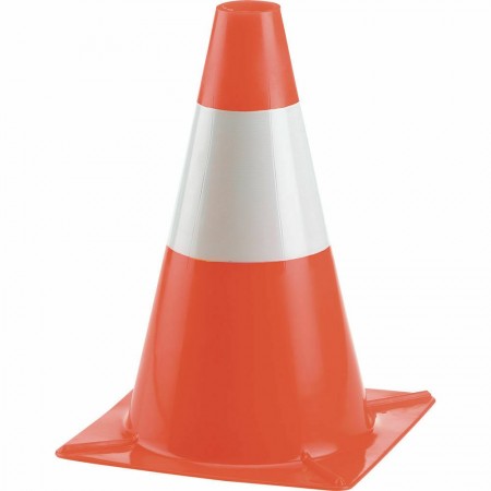 2x Cono Stradale Birillo Segnaletico Spartitraffico Alta Visibilita Piccolo 33cm