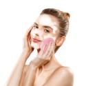 MINI SPAZZOLA CURA VISO IN SILICONE PULIZIA PELLE MASSAGGIO ULTRASUONI