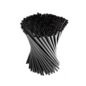 Cannucce Nere 500pz. biodegradabili e compostabili 5x200mm cocktail rigide party